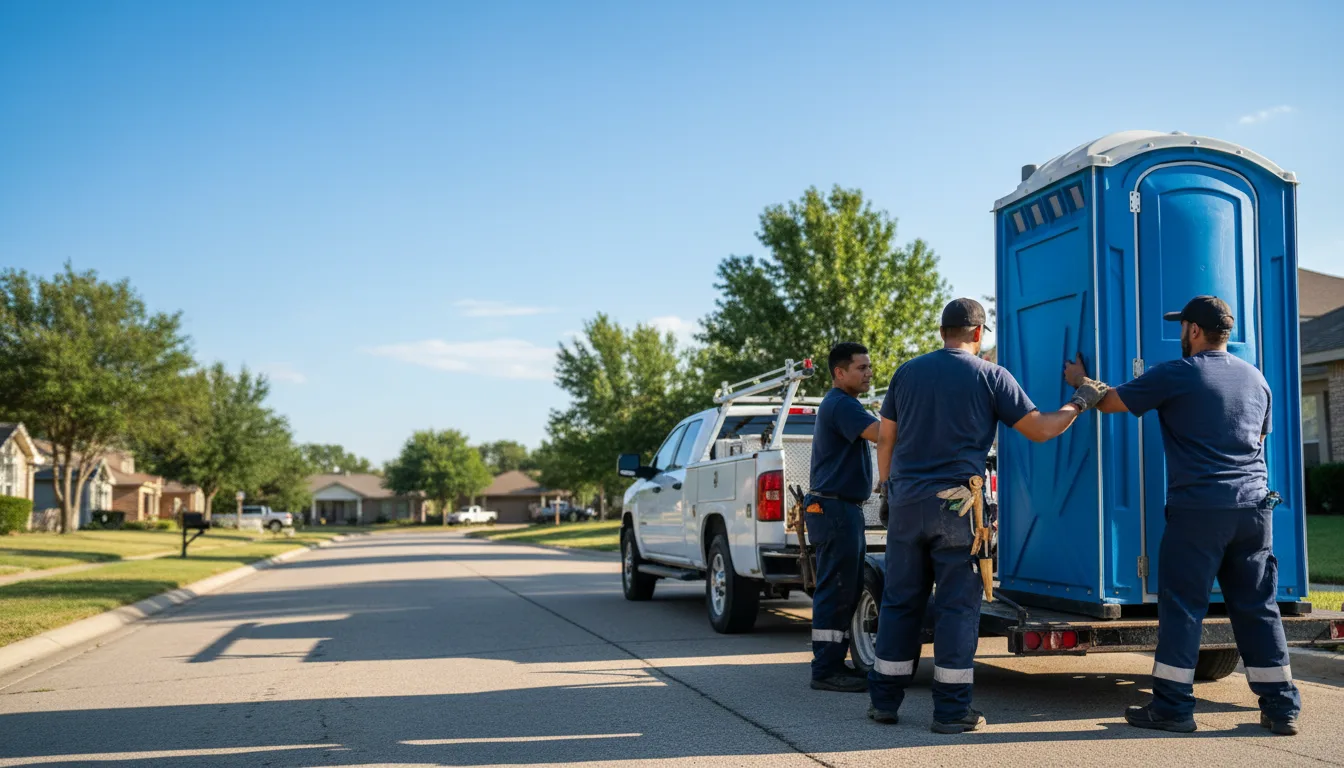 Portable Toilet Rental in San Marcos, TX near me